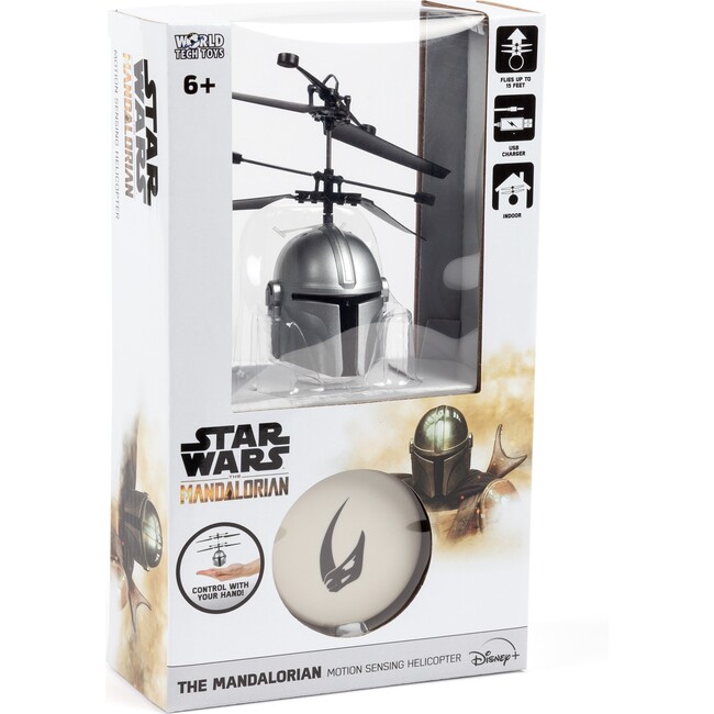 Star Wars The Mandalorian Mando UFO Ball Helicopter - Outdoor Games - 2