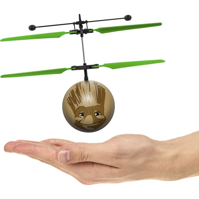 Marvel Guardians of the Galaxy Baby Groot IR UFO Ball Helicopter - Outdoor Games - 4