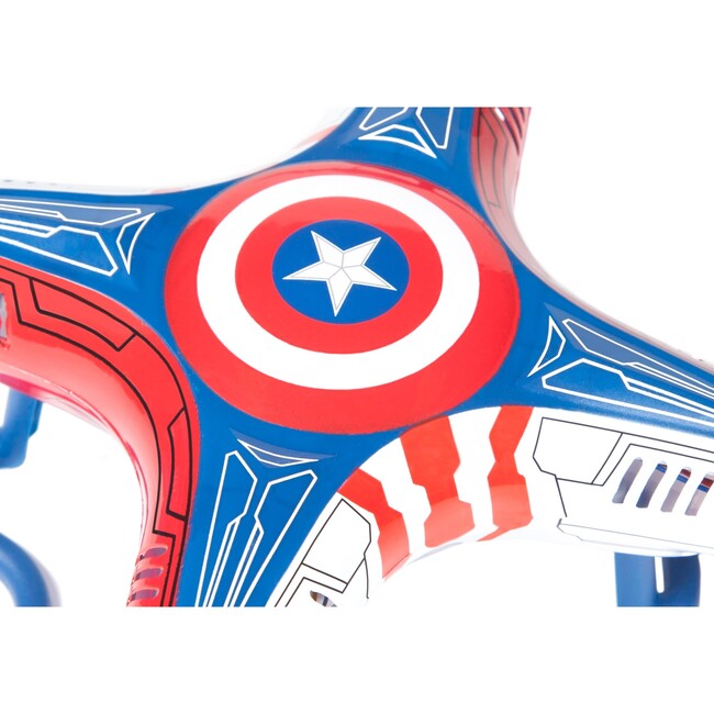 Marvel Licensed Captain America Sky Hero 2.4GHz 4.5CH RC Drone - Outdoor Games - 2
