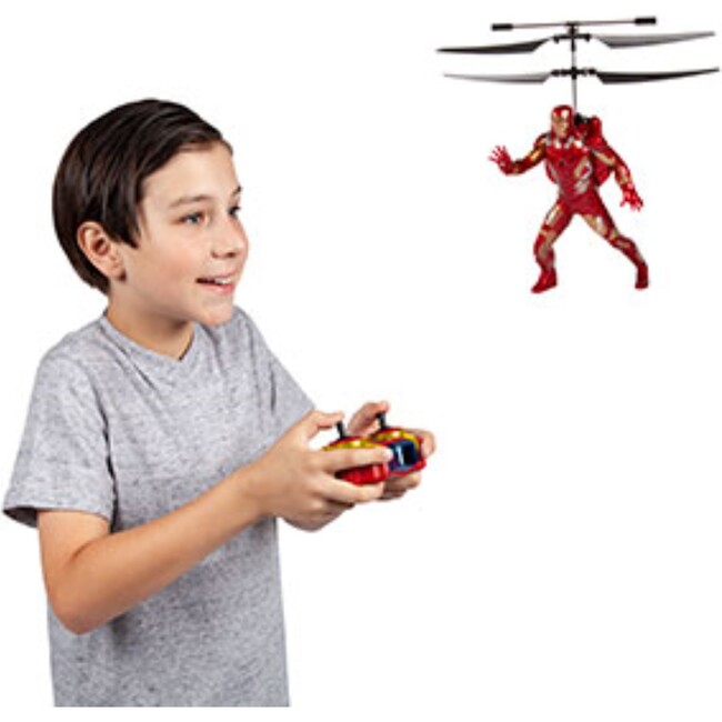 Marvel Avengers Iron Man Flying Figure IR Helicopter