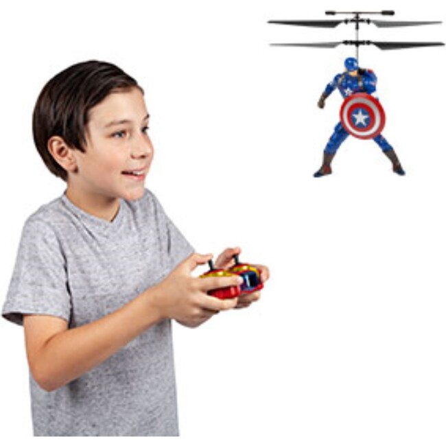 Marvel Avengers Captain America Flying Figure IR Helicopter