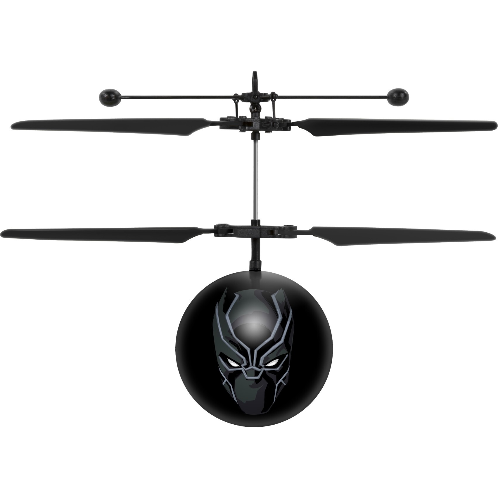 Marvel Avengers Black Panther IR UFO Ball Helicopter - Outdoor Games - 1