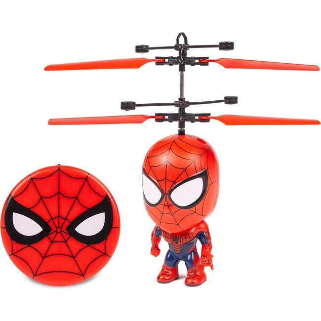Marvel 3.5 Inch Spider-Man Flying Figure IR Helicopter - Outdoor Games - 1