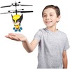 Marvel 3.5 Inch Wolverine Flying Figure IR Helicopter - Outdoor Games - 3