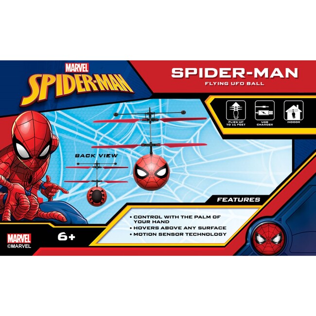 Marvel Spider-Man IR UFO Ball Helicopter - Outdoor Games - 5