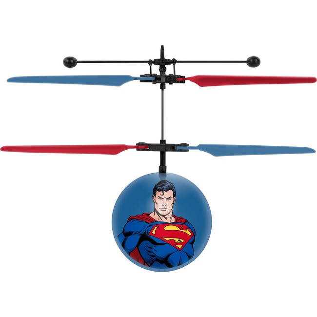 DC Justice League Superman IR UFO Ball Helicopter - Outdoor Games - 1