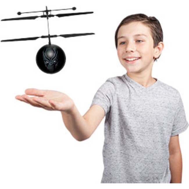Marvel Avengers Black Panther IR UFO Ball Helicopter - Outdoor Games - 3