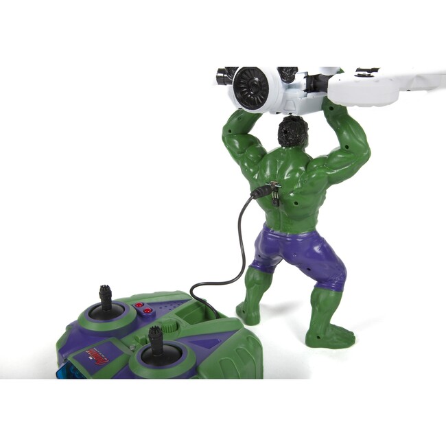Marvel Avengers Hulk Flying Figure IR Helicopter - Outdoor Games - 4