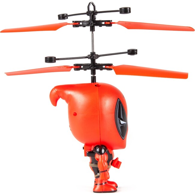 Marvel 3.5 Inch Deadpool Flying Figure IR Helicopter - Outdoor Games - 4