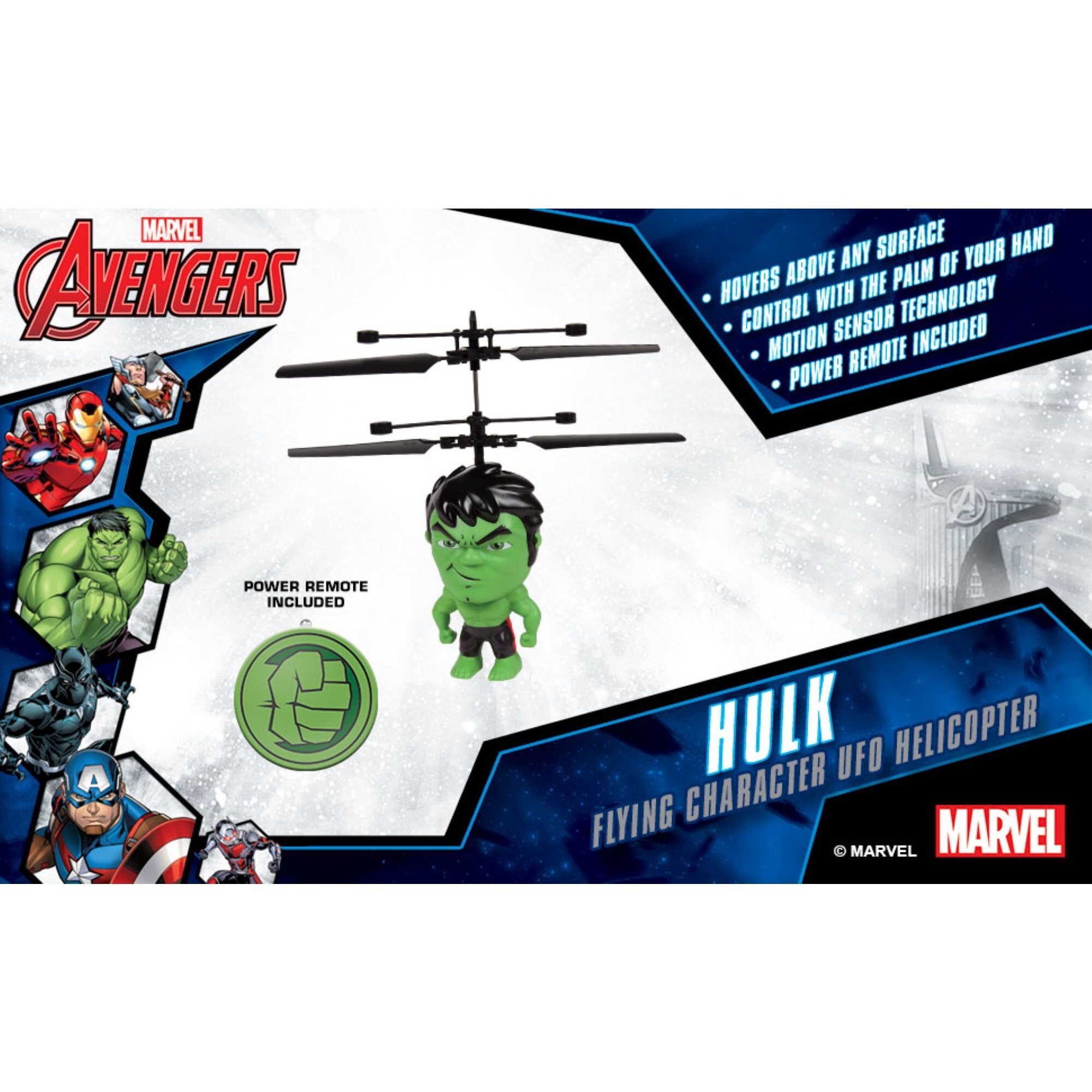 Marvel hand sensor ball helicopter online