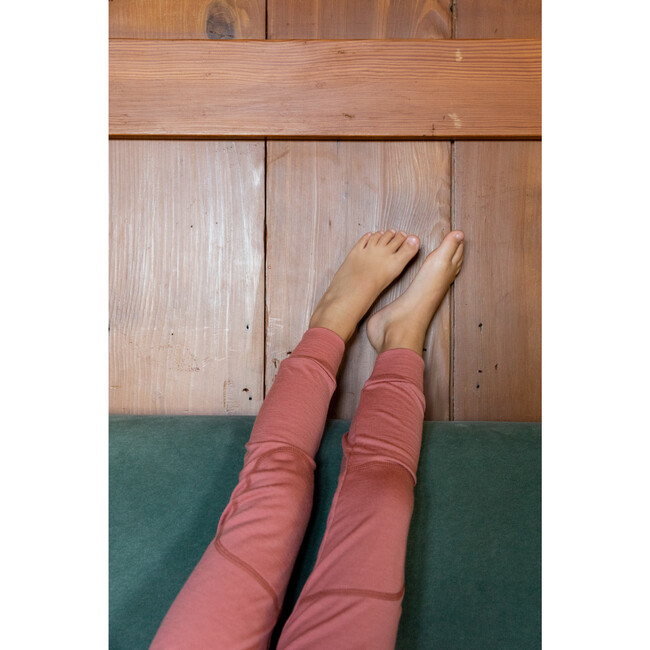 Merino Wool Long Johns, Desert Rose - Mixed Apparel Set - 4