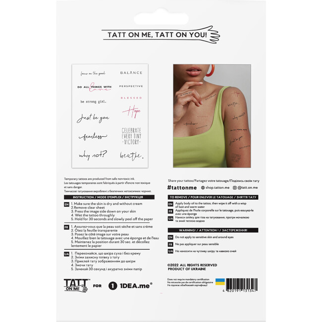 Inspire mix Tattoo Set - Arts & Crafts - 2