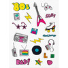 80s Disco mix Tattoo Set - Arts & Crafts - 3