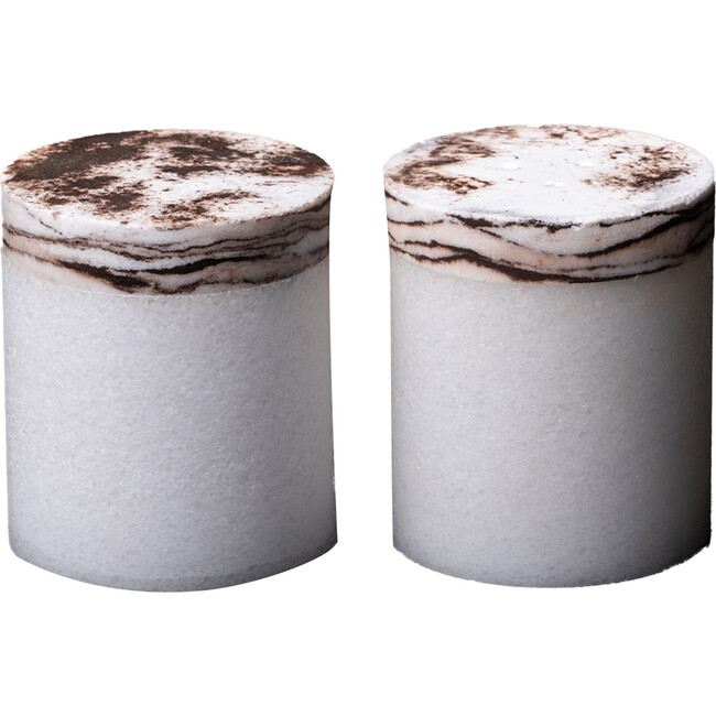 Ashlag Salt and Pepper Shakers, Brown - Accents - 3