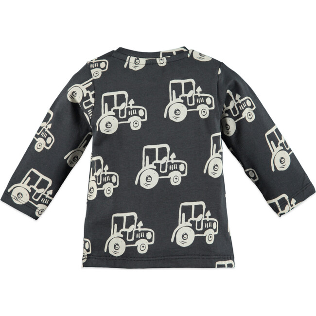 Tractor Long Sleeve T-Shirt,Dark Grey