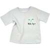 Relaxed Face Tee, Sky - T-Shirts - 1 - thumbnail