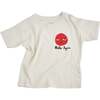 Relaxed Face Tee, Natural - T-Shirts - 1 - thumbnail