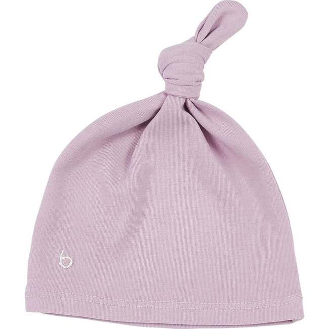 Knotted Beanie, Lilac