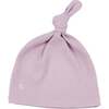 Knotted Beanie, Lilac - Hats - 1 - thumbnail