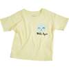 Relaxed Face Tee, Lemon - T-Shirts - 1 - thumbnail