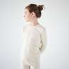 Rib Long Sleeve Top, Natural - T-Shirts - 2