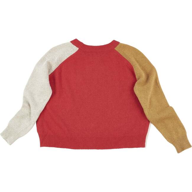 Wide Body Colorblock Pullover, Blush/Multi - Sweatshirts - 2