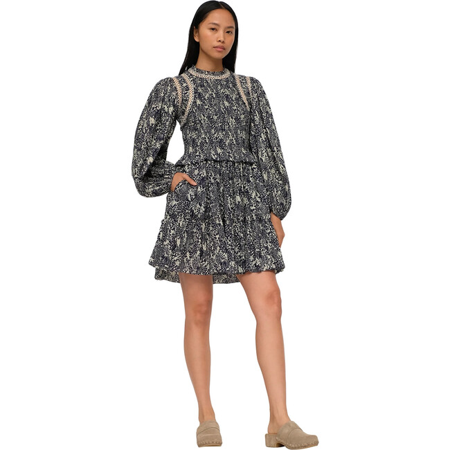 Women's Priya Dress, Navy - Dresses - 1