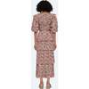 Women's Priya Tiered Dress, Merlot - Dresses - 4 - thumbnail