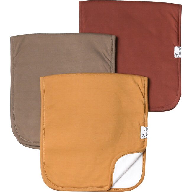 Dune Premium Burp Cloths, Multicolors (Pack of 3)