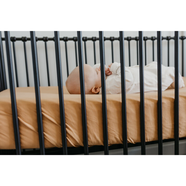 Dune Premium Fitted Crib Sheet, Tan - Crib Sheets - 3
