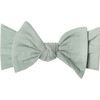 Briar Knit Headband Bow, Green - Bows - 1 - thumbnail