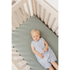 Briar Premium Fitted Crib Sheet, Green - Crib Sheets - 3