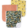 Atwood Printed Premium Burp Cloths, Green (Pack of 3) - Burp Cloths - 1 - thumbnail