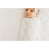 Bliss Printed Knit Swaddle Blanket, Multicolors - Swaddles - 3