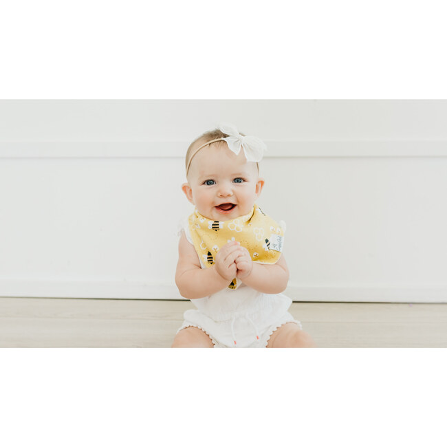 Atwood Printed Bandana Bib Set, Green (Pack of 4) - Bibs - 3