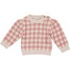 Maria Baby Jumper, Antique Rose - Sweaters - 1 - thumbnail