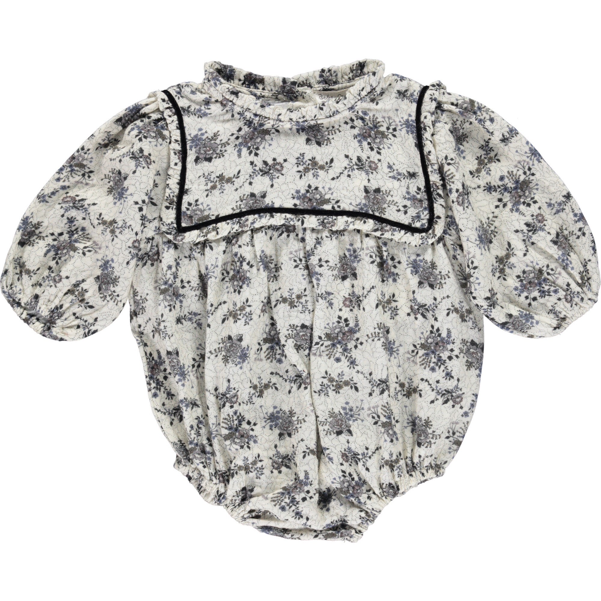 Gabriella Romper, Edelweiss - Bebe Organic Rompers | Maisonette