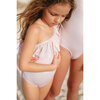 Byblos One Shoulder Iridescent Swimsuit, Pink - One Pieces - 2