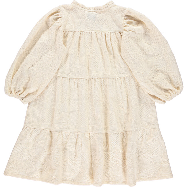Matilda Dress, Winter Cream Embroidery - Dresses - 2