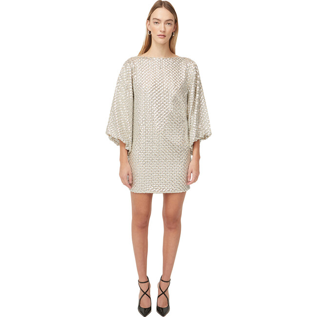 Women's Andy Dress, Platinum - Dresses - 1