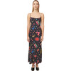 Women's Jemima Dress, Neon Zodiac - Dresses - 1 - thumbnail
