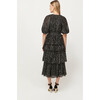 Women's Lulu Skirt, Black Metallic - Skirts - 2