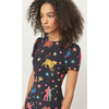 Women's Lulani Dress, Neon Zodiac - Dresses - 2