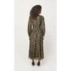 Women's Dara Dress, Black Gold - Dresses - 3