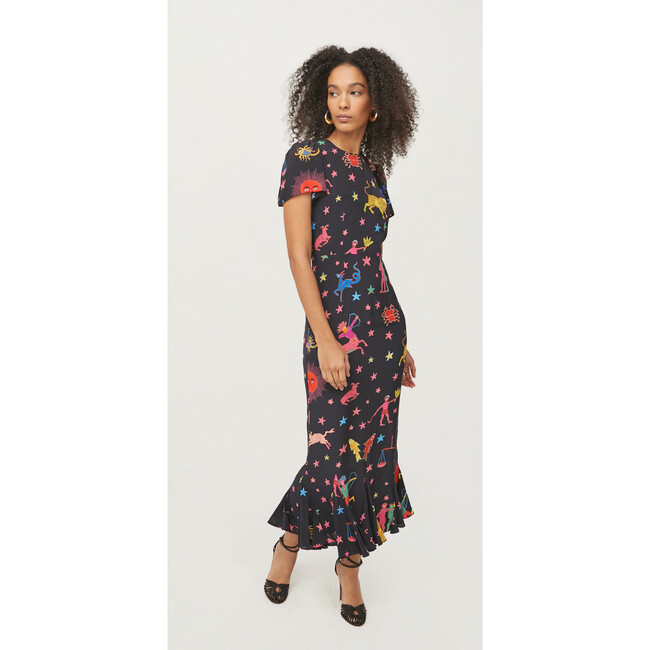Women's Lulani Dress, Neon Zodiac - Dresses - 4