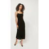 Women's Jemima Dress, Black Velvet - Dresses - 4 - thumbnail