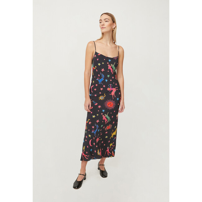 Women's Jemima Dress, Neon Zodiac - Dresses - 4