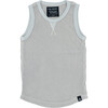 Thermal Lounge Tank, Grey - Loungewear - 1 - thumbnail