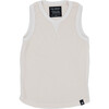 Thermal Lounge Tank, Ecru - Loungewear - 1 - thumbnail