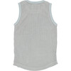 Thermal Lounge Tank, Grey - Loungewear - 3